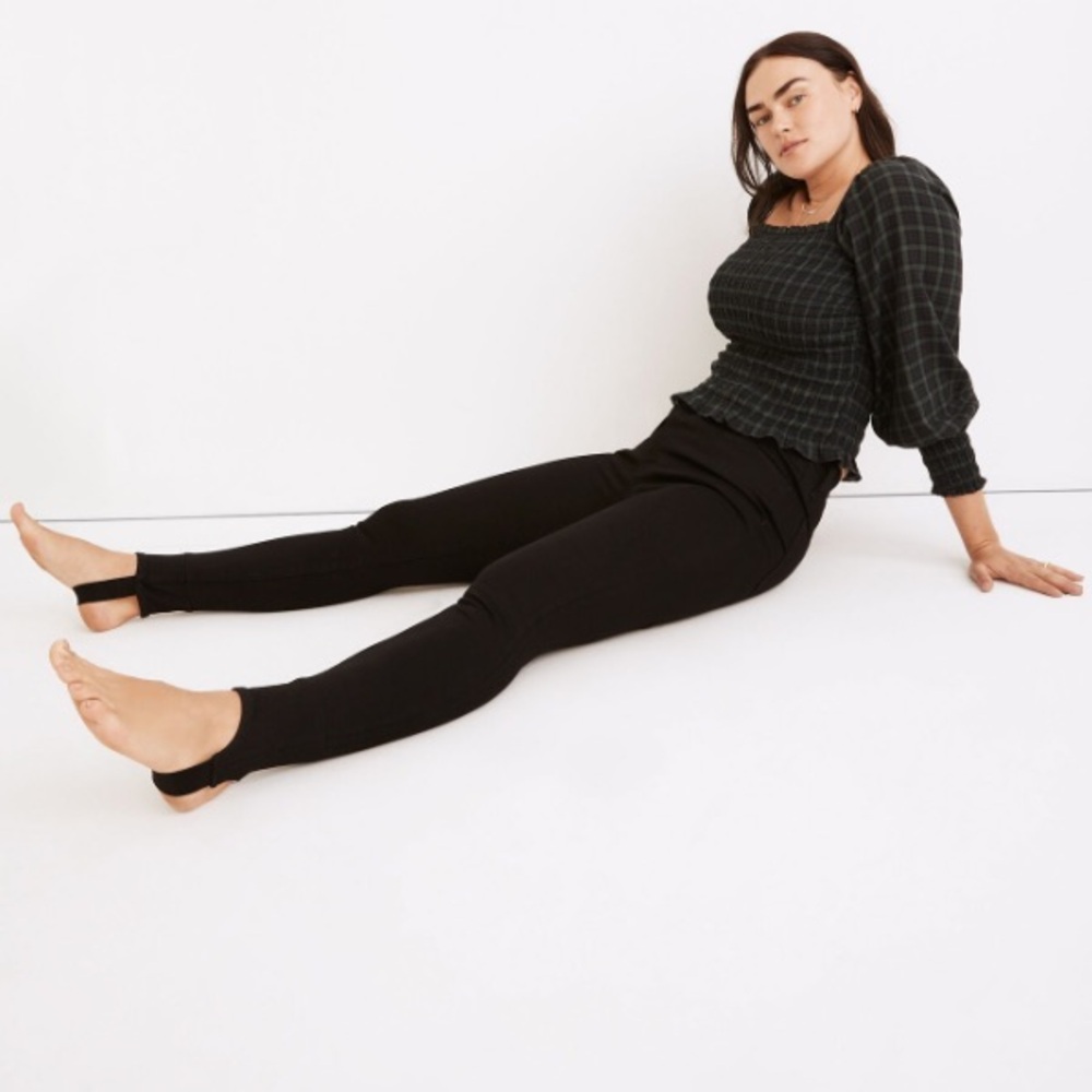 Madewell 11" High-Rise Roadtripper Supersoft Skinny Jeans: Stirrup Edition